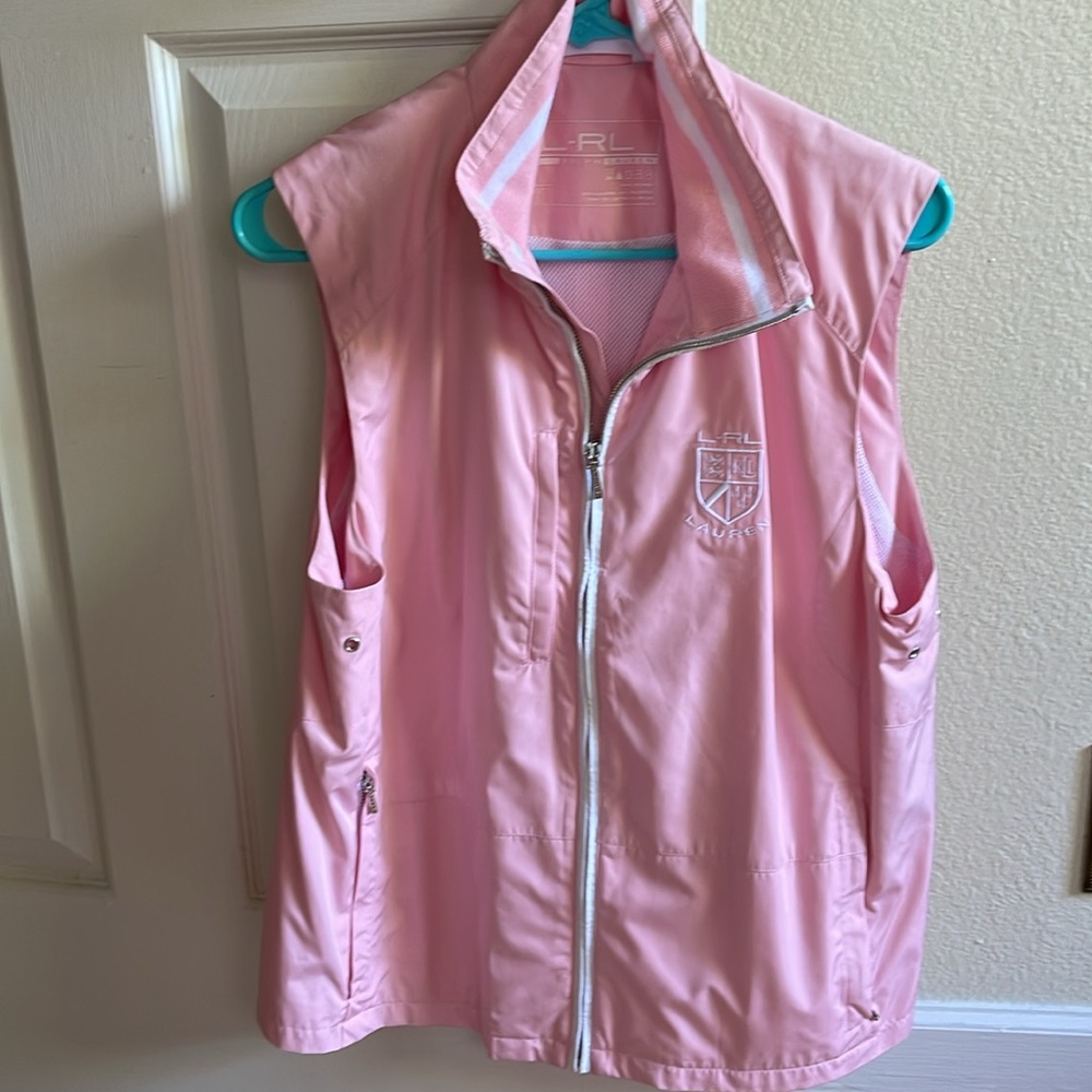 Ralph Lauren Women’s pink golf/tennis vest